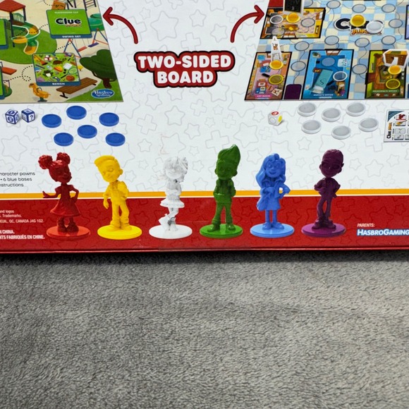 Clue Junior Board Game Ages‎ 4+ Double Sided Gameboard 2 Games in 1 Hasbro - Picture 11 of 11
